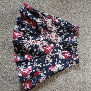 Abercrombie and Fitch floral flare skirt